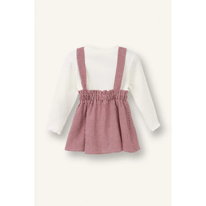 Defacto G8177A5BR229 Bordo 2li Takım Kız Bebek