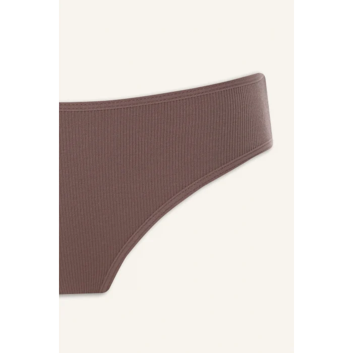 Defacto F2123AXPN262 Pembe Ribana 5li Brief Külot