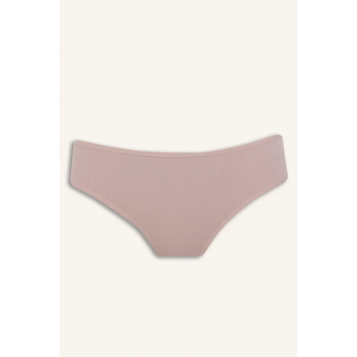 Defacto F2123AXPN262 Pembe Ribana 5li Brief Külot