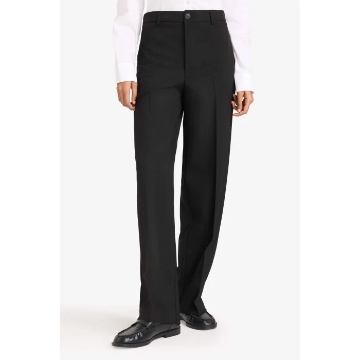 Defacto F6214AXBK27 Siyah Straight Fit Pantolon