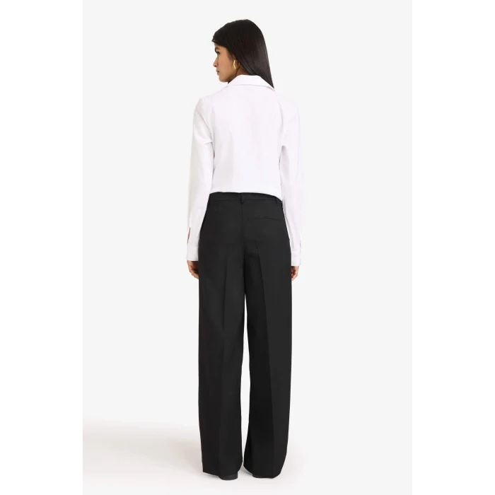 Defacto F6214AXBK27 Siyah Straight Fit Pantolon