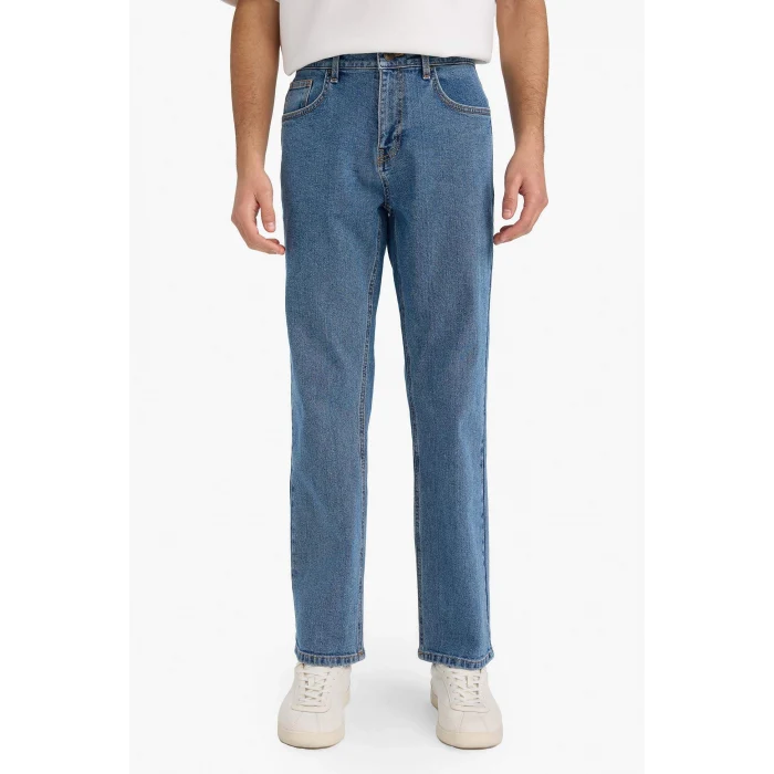 Defacto D9839AXNM28 Mavi Diago Comfort Fit Jean Pantolon