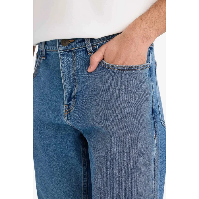 Defacto D9839AXNM28 Mavi Diago Comfort Fit Jean Pantolon