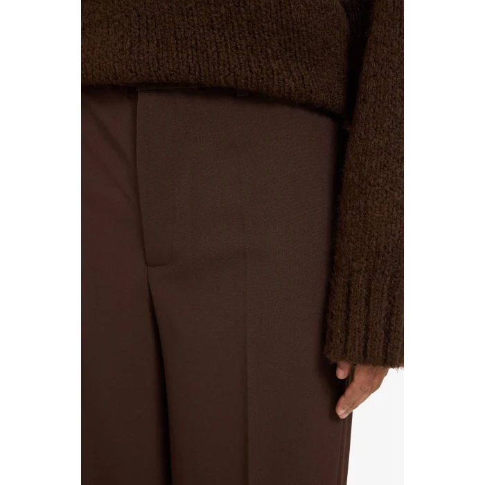 Defacto F6214AXBN207 Kahve Straight Fit Pantolon