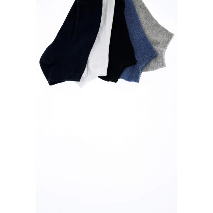 Defacto J6444AZKR1 Çok Renkli Erkek 5li Patik Çorap