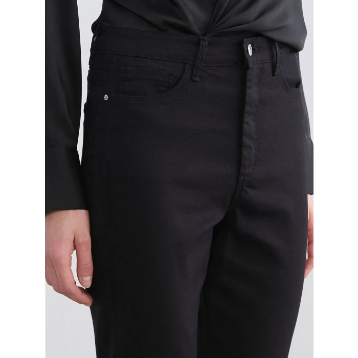 LCWAIKIKI Classic Siyah Slim Fit Kadın Jean Pantolon