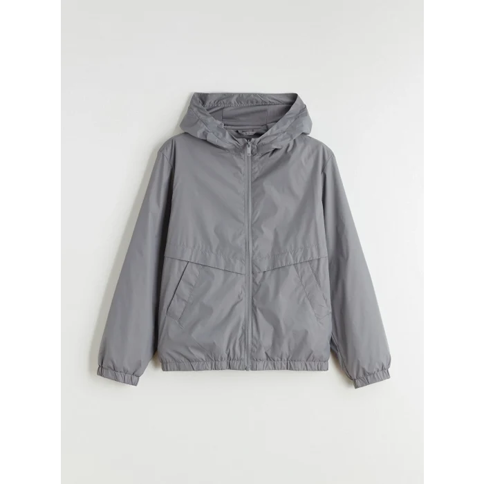 LCW Kids Gri Su İtici Erkek Çocuk Mont