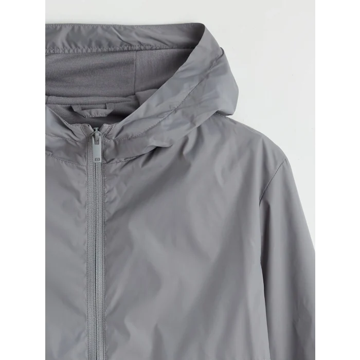 LCW Kids Gri Su İtici Erkek Çocuk Mont