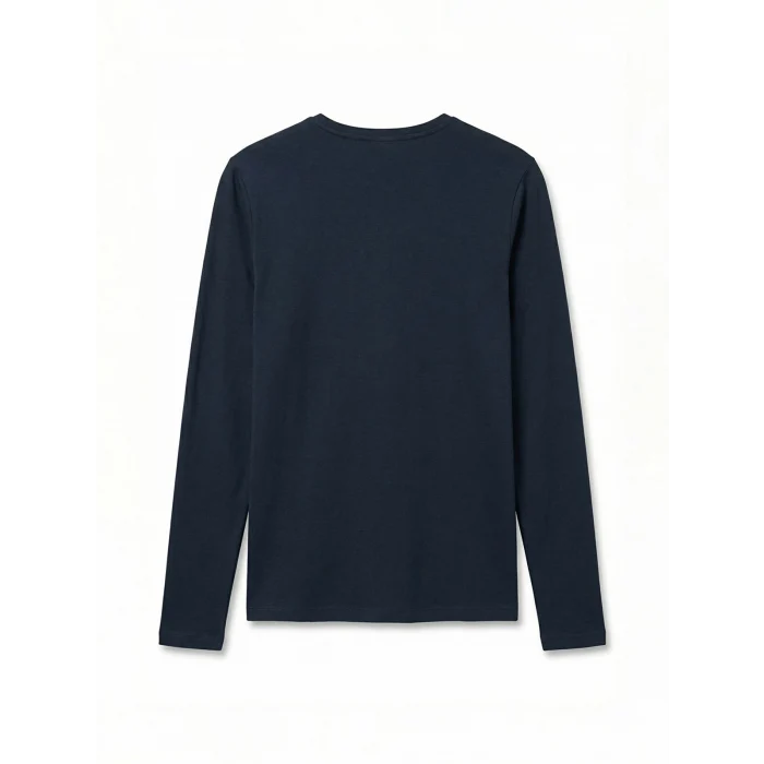 LCWAIKIKI Basic Lacivert Bisiklet Yaka Kadın Body