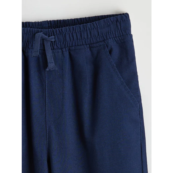 LCW Kids Lacivert Beli Lastikli Erkek Çocuk Pantolon