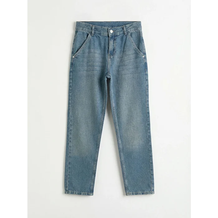 LCW Kids İndigo Regular Fit Erkek Çocuk Jean Pantolon