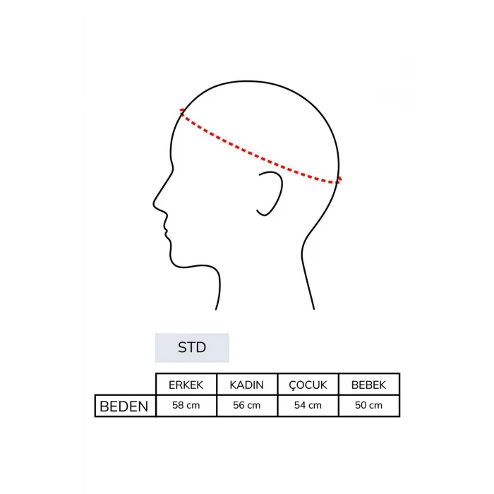 Defacto B7194AXBE18 Mavi Kadın Nakış Jean Cap Şapka