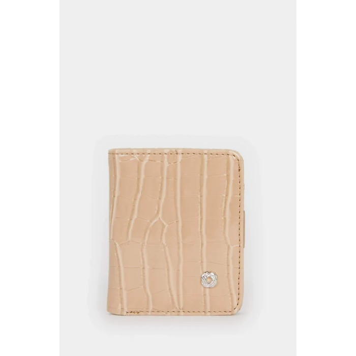 Defacto E7000AXBG26 Bej Kadın Suni Deri Cüzdan