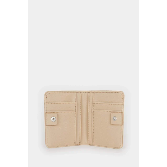 Defacto E7000AXBG26 Bej Kadın Suni Deri Cüzdan