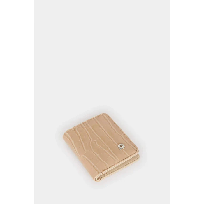 Defacto E7000AXBG26 Bej Kadın Suni Deri Cüzdan