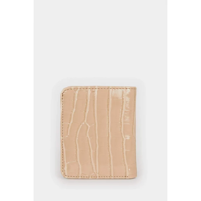 Defacto E7000AXBG26 Bej Kadın Suni Deri Cüzdan