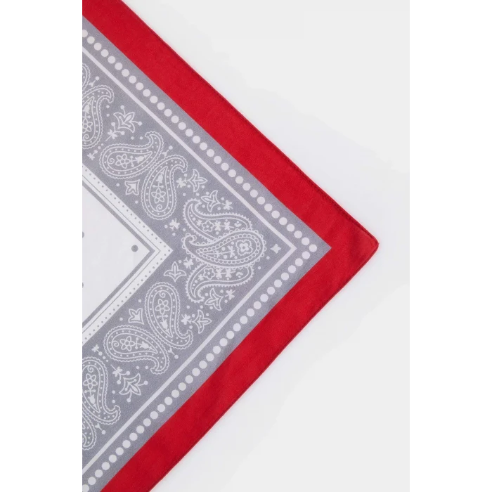 Defacto E6170AXIN69 İndigo Kadın Desenli Pamuklu Bandana