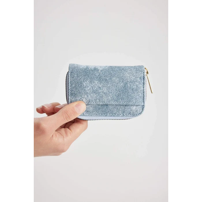 Defacto C7543AXIN4 Lacivert Kadın Bozuk Para Çantası