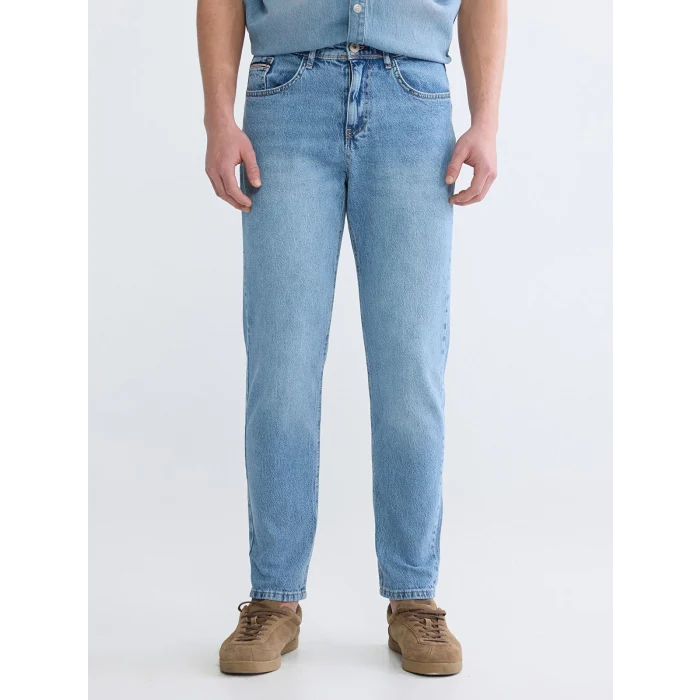 LCW Jeans İndigo 710 Loose Fit Erkek Jean Pantolon