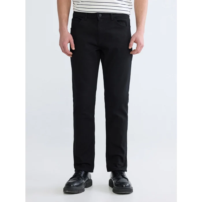 LCW Jeans Siyah 779 Regular Fit Erkek Jean Pantolon