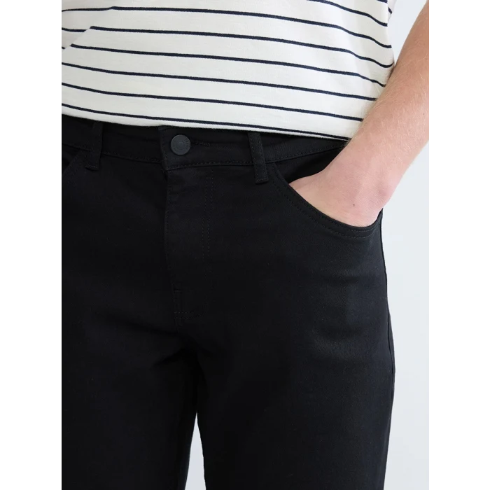 LCW Jeans Siyah 779 Regular Fit Erkek Jean Pantolon