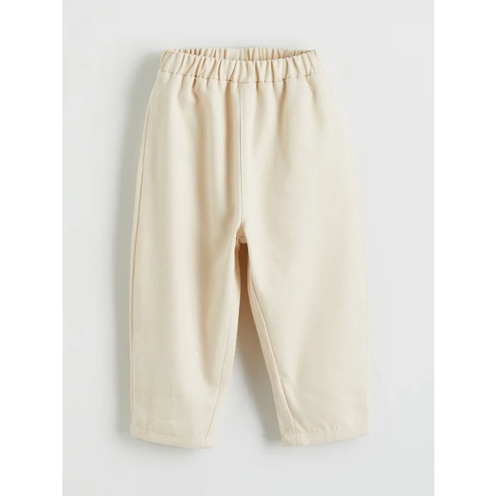 LCW baby Bej Kapüşonlu Erkek Bebek 3lü Takım