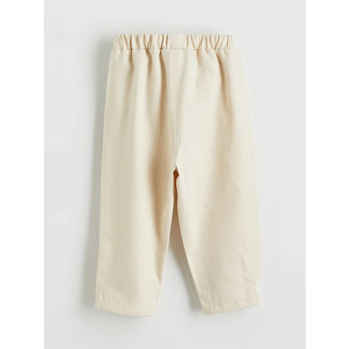 LCW baby Bej Kapüşonlu Erkek Bebek 3lü Takım