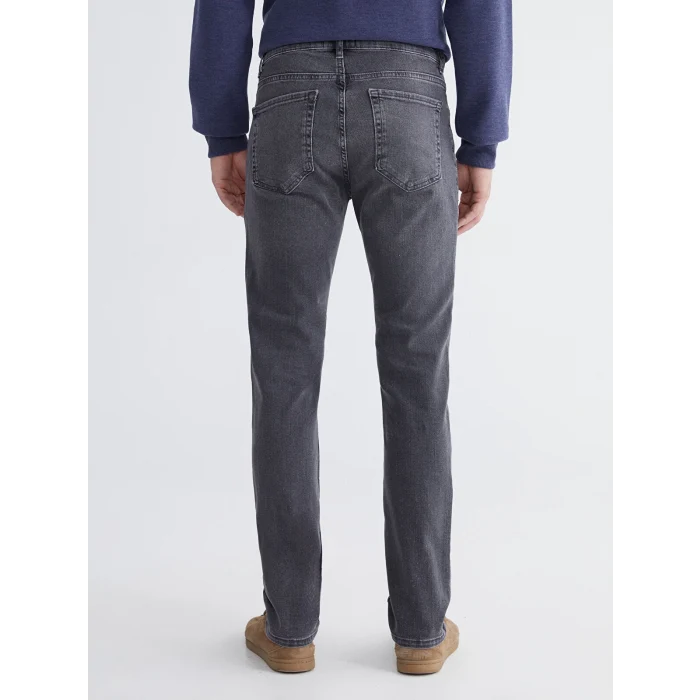 LCW Jeans Gri 750 Slim Fit Erkek Jean Pantolon