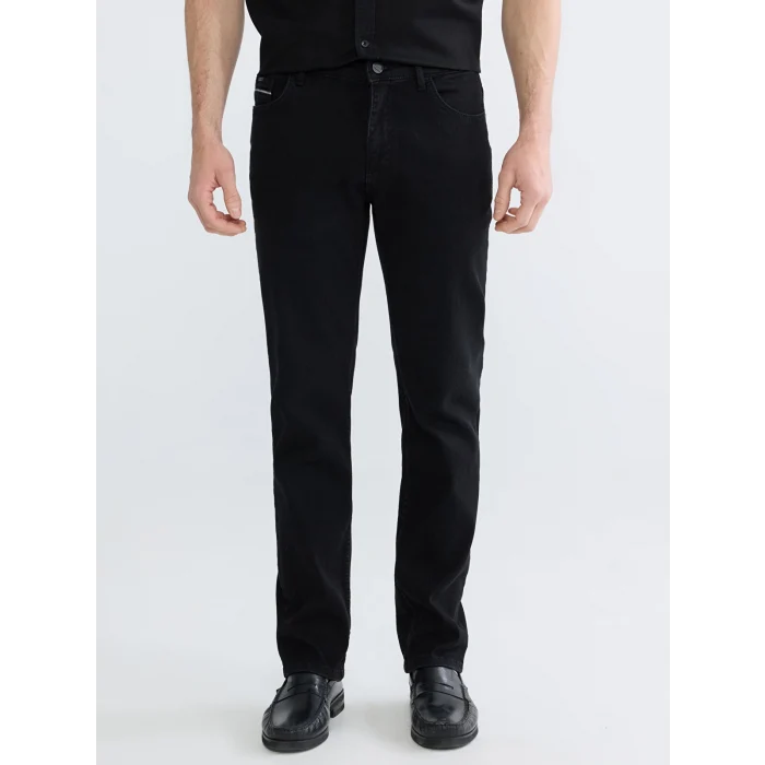 LCW Jeans Siyah 779 Regular Fit Erkek Jean Pantolon