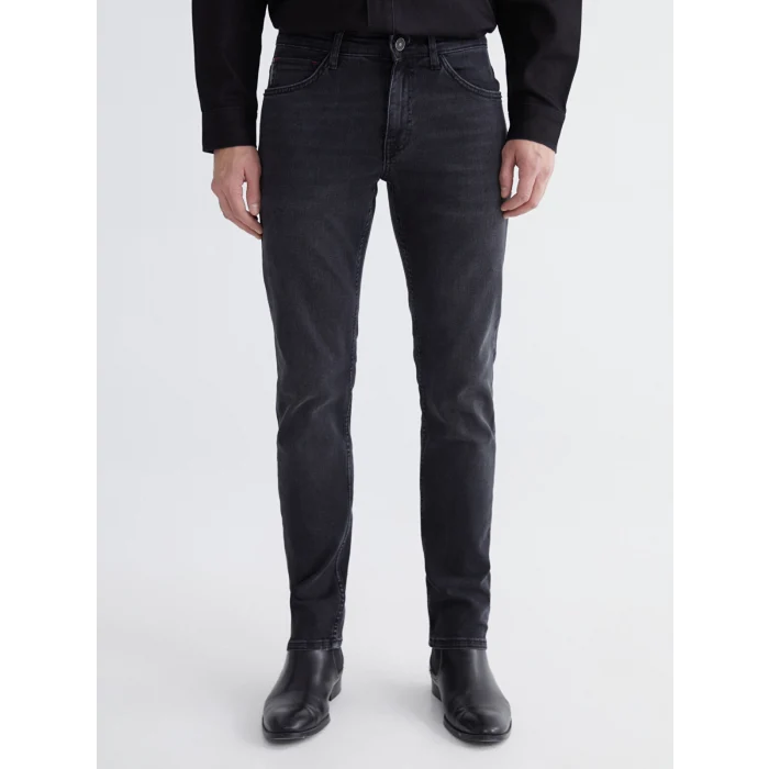 LCW Jeans Siyah 750 Slim Fit Erkek Jean Pantolon