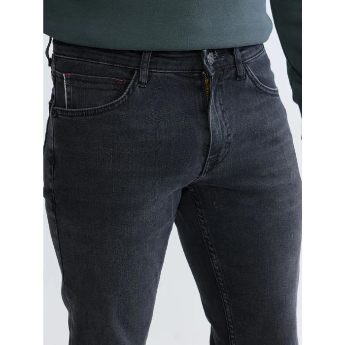 LCW Jeans Siyah 750 Slim Fit Erkek Jean Pantolon