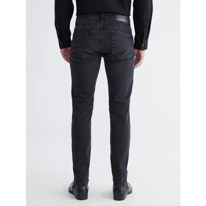 LCW Jeans Siyah 750 Slim Fit Erkek Jean Pantolon