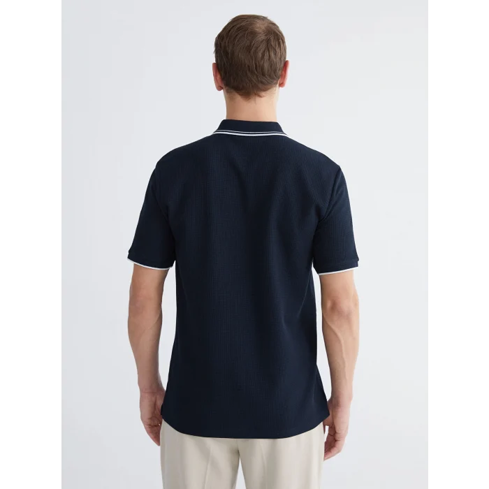 LCW Vision Lacivert Polo Yaka Erkek Tişört