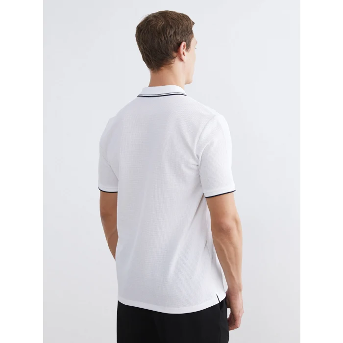 LCW Vision Beyaz Polo Yaka Erkek Tişört