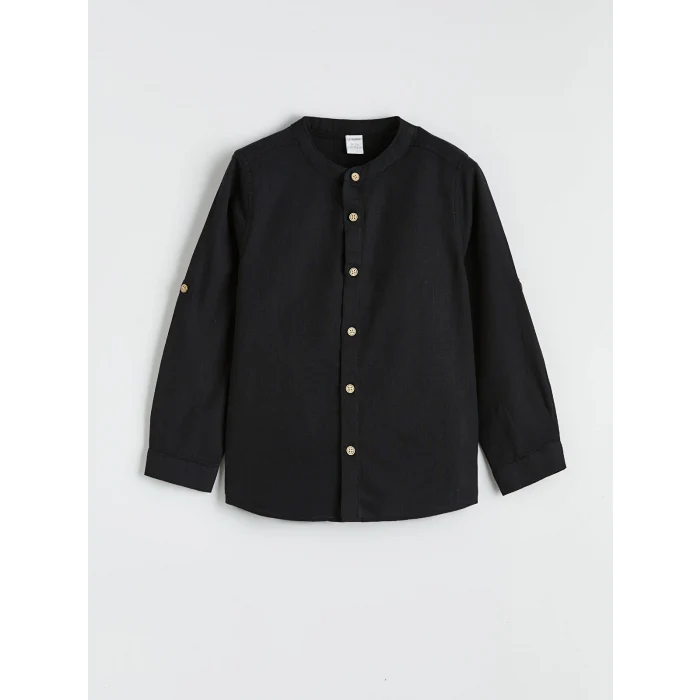 LCW Kids Antrasit Erkek Çocuk Gömlek ve Pantolon