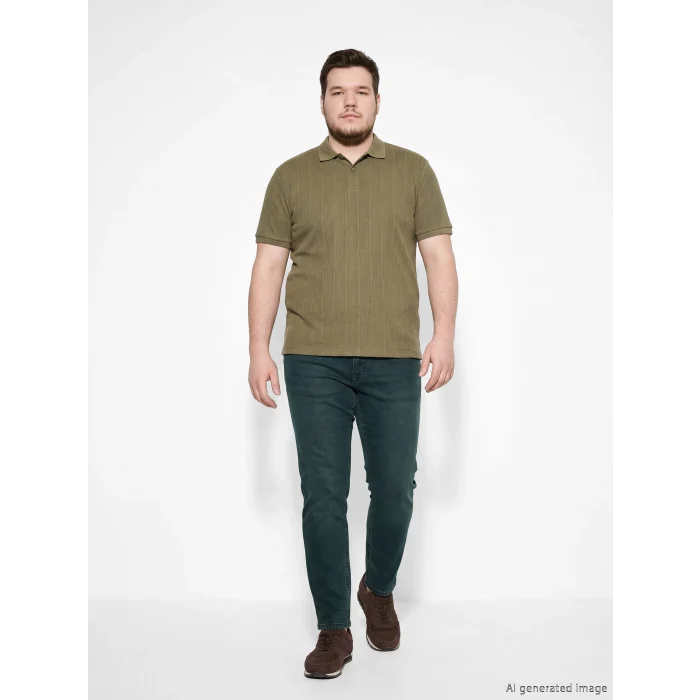 LCW Jeans Yeşil 750 Slim Fit Erkek Jean Pantolon