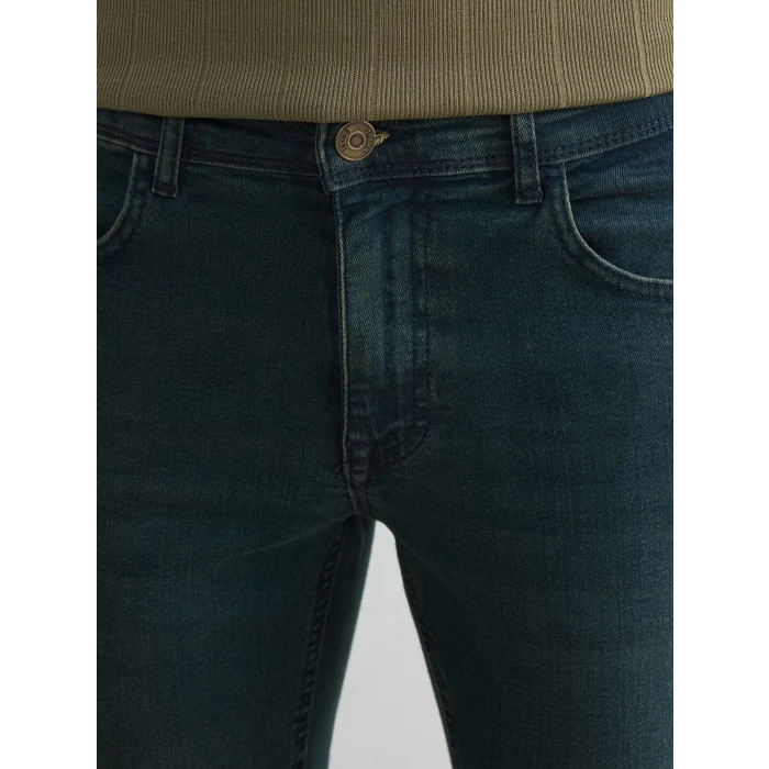 LCW Jeans Yeşil 750 Slim Fit Erkek Jean Pantolon