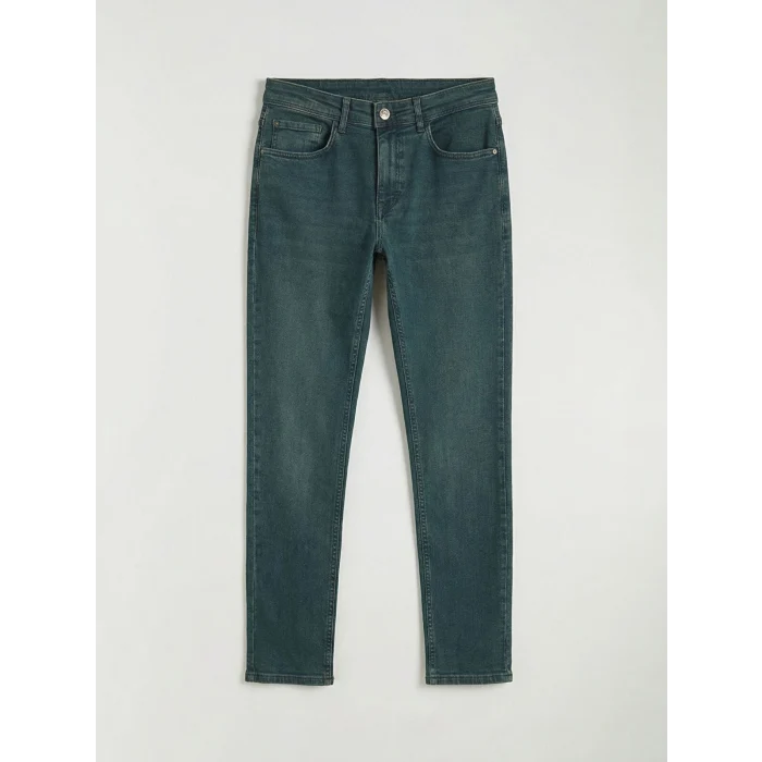 LCW Jeans Yeşil 750 Slim Fit Erkek Jean Pantolon