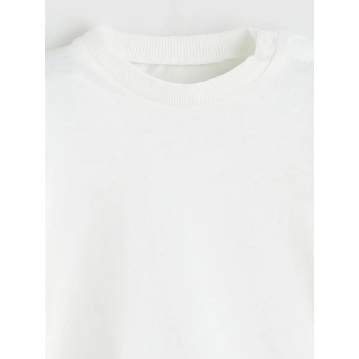 LCW baby İndigo Erkek Bebek Jean Salopet ve Tişört