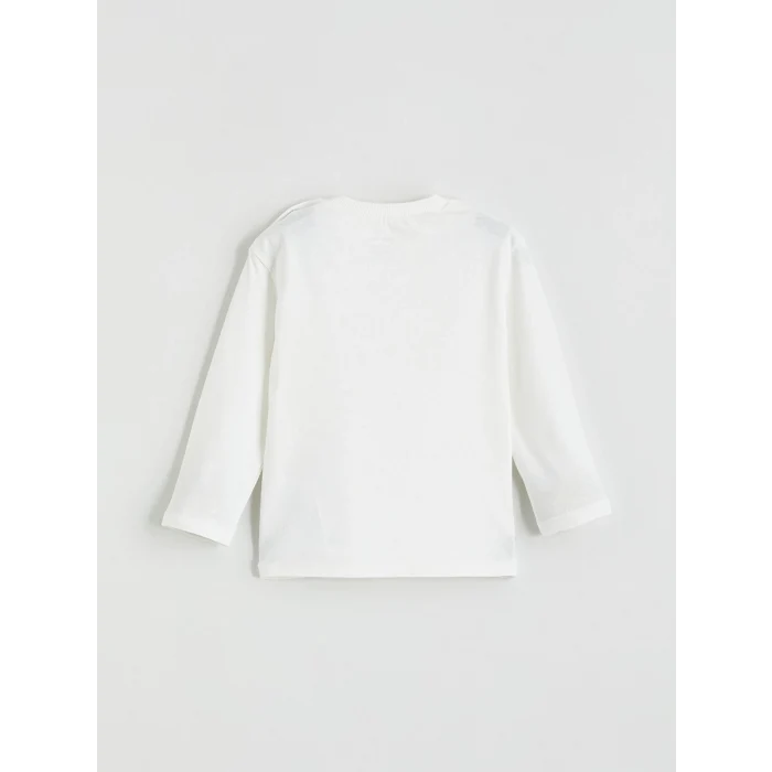 LCW baby İndigo Erkek Bebek Jean Salopet ve Tişört