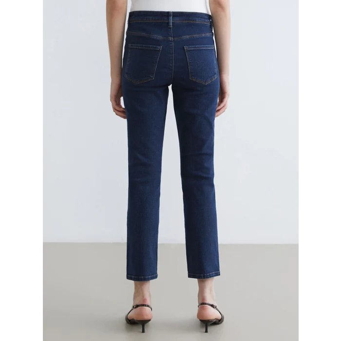 LCWAIKIKI Classic İndigo Slim Fit Kadın Jean Pantolon