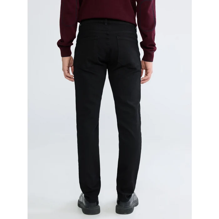 LCW Jeans Siyah 750 Slim Fit Erkek Jean Pantolon