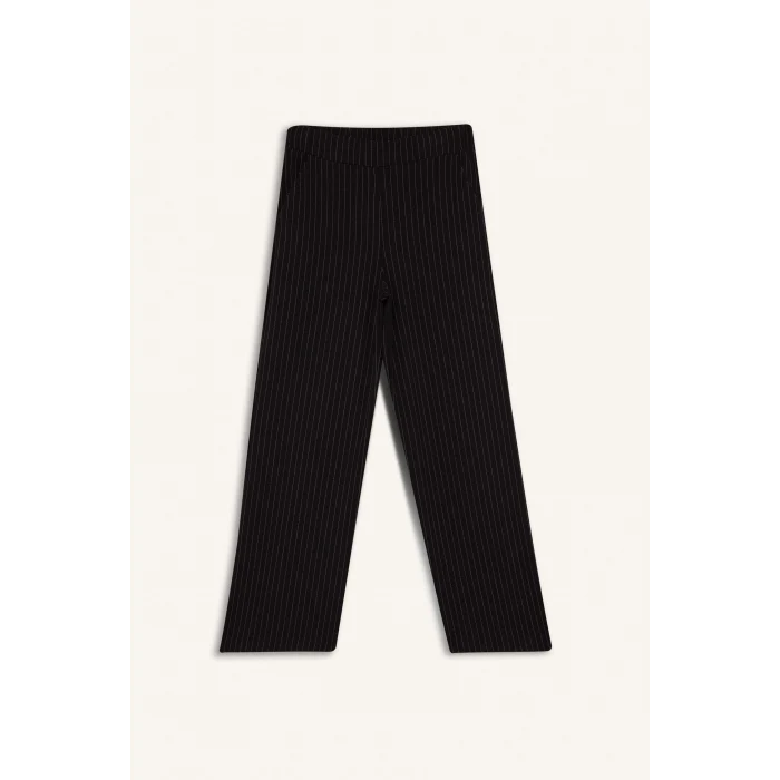 Defacto G6350A8BK34 Siyah Wide Leg Pantolon Kız Çocuk