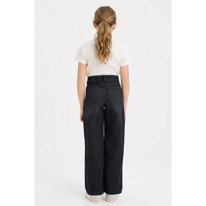 Defacto G4647A8NM36 DENIM 90s Wıde Leg Geniş Paça Jean Pantolon Kız Çocuk