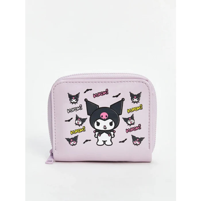 LCW ACCESSORIES Lila Kuromi Baskılı Kız Çocuk Cüzdan