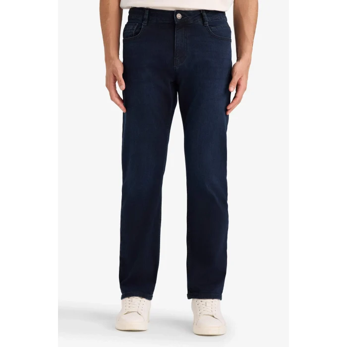 Defacto W7086AZNM83 İndigo Sergio Regular Fıt Jean Pantolon