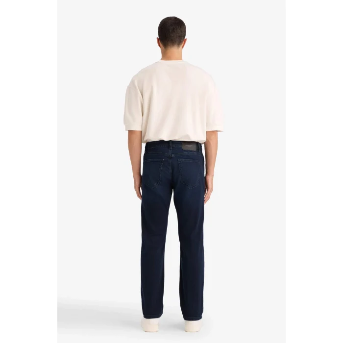 Defacto W7086AZNM83 İndigo Sergio Regular Fıt Jean Pantolon