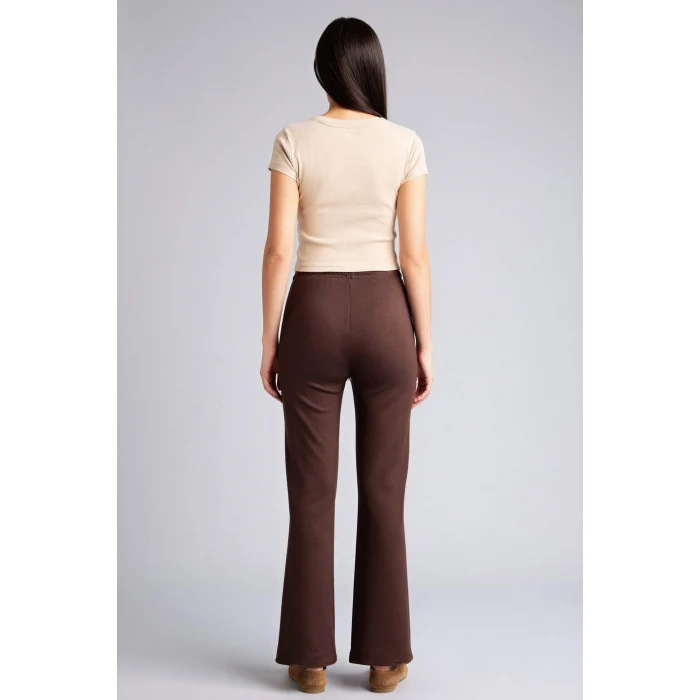 Defacto G9445AXBN192 Kahve Flare Fıt Modal Pantolon