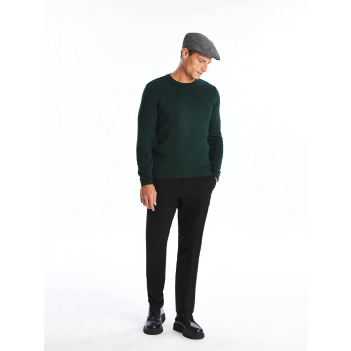 LCWAIKIKI Classic Siyah Dar Kalıp Erkek Chino Pantolon