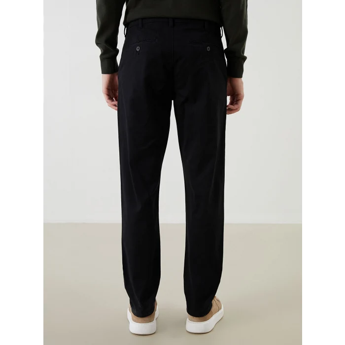 LCWAIKIKI Classic Siyah Dar Kalıp Erkek Chino Pantolon